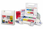 24 unit first aid kit-24+ unit first aid kit service offices up to 50 people, work sites up to 25.  Plastic Case.